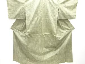 アンティーク　手織り紬着物